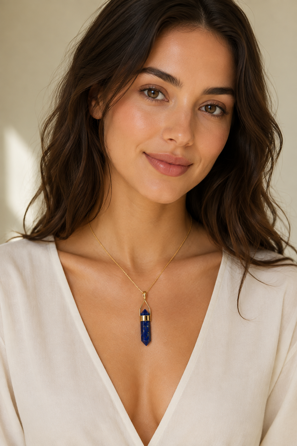 Lapis Lazuli Pendant – Set in Sterling Silver
