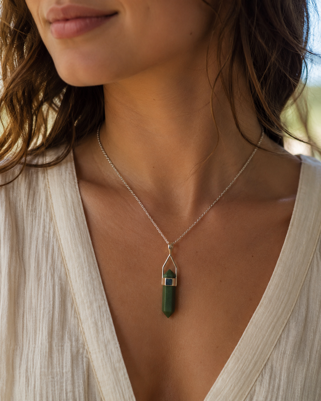 Green Onyx Pendant