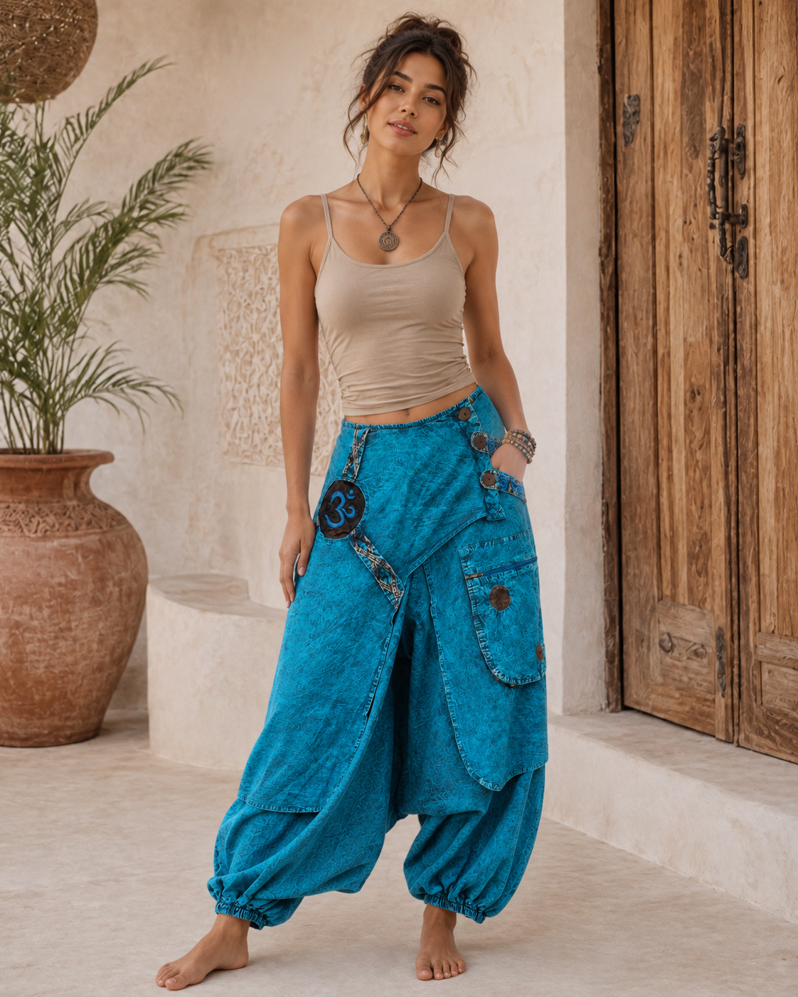 Harempants Ursula Turqouise