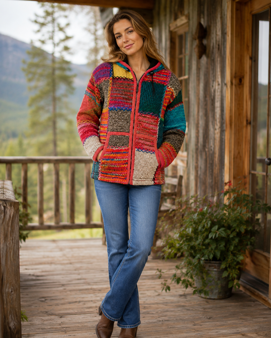 Ixtlan Vest Patchwork