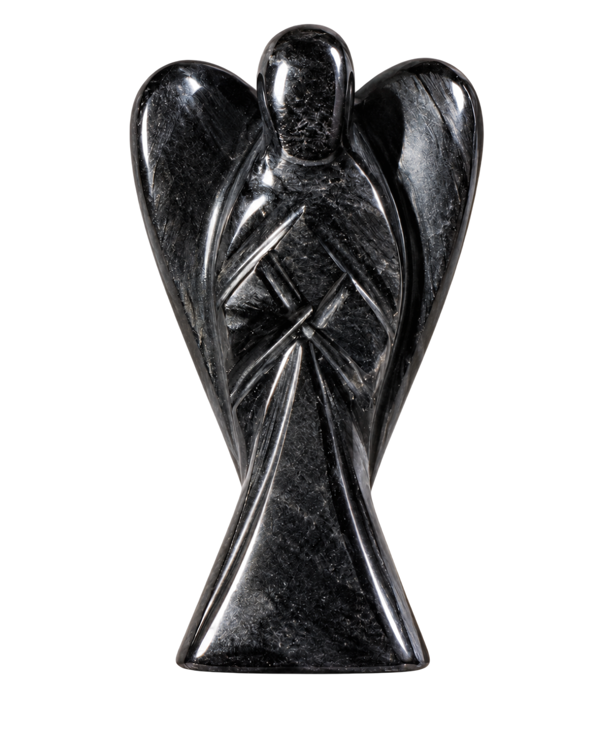 Black Obsidian Guardian Angel