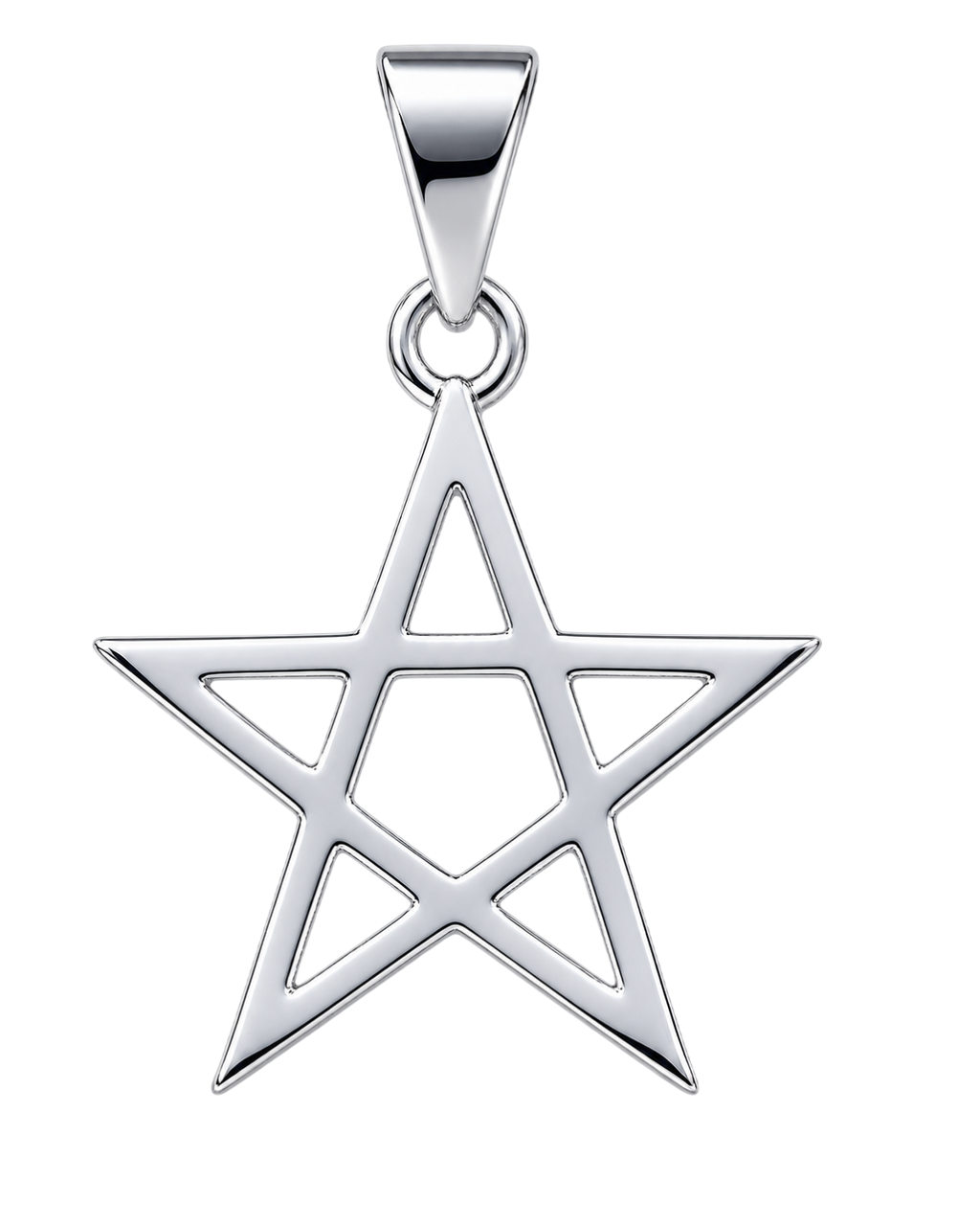 Pentacle Pendant – Sterling Silver