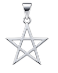 Pentacle Pendant – Sterling Silver
