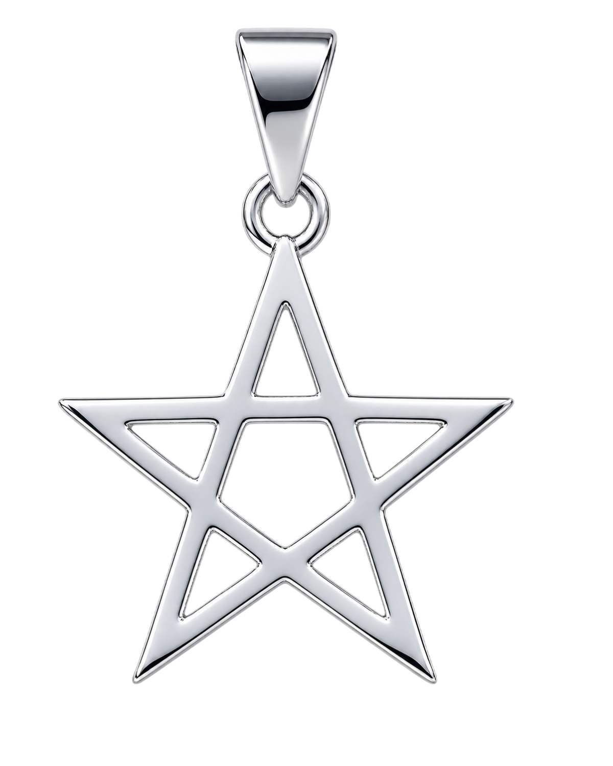 Pentacle Pendant – Sterling Silver