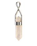 Crystal Pointer Pendant – Rose Quartz
