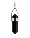 Black Onyx Pendant – Sterling Silver