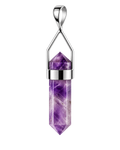Amethyst Crystal Pointer Pendant